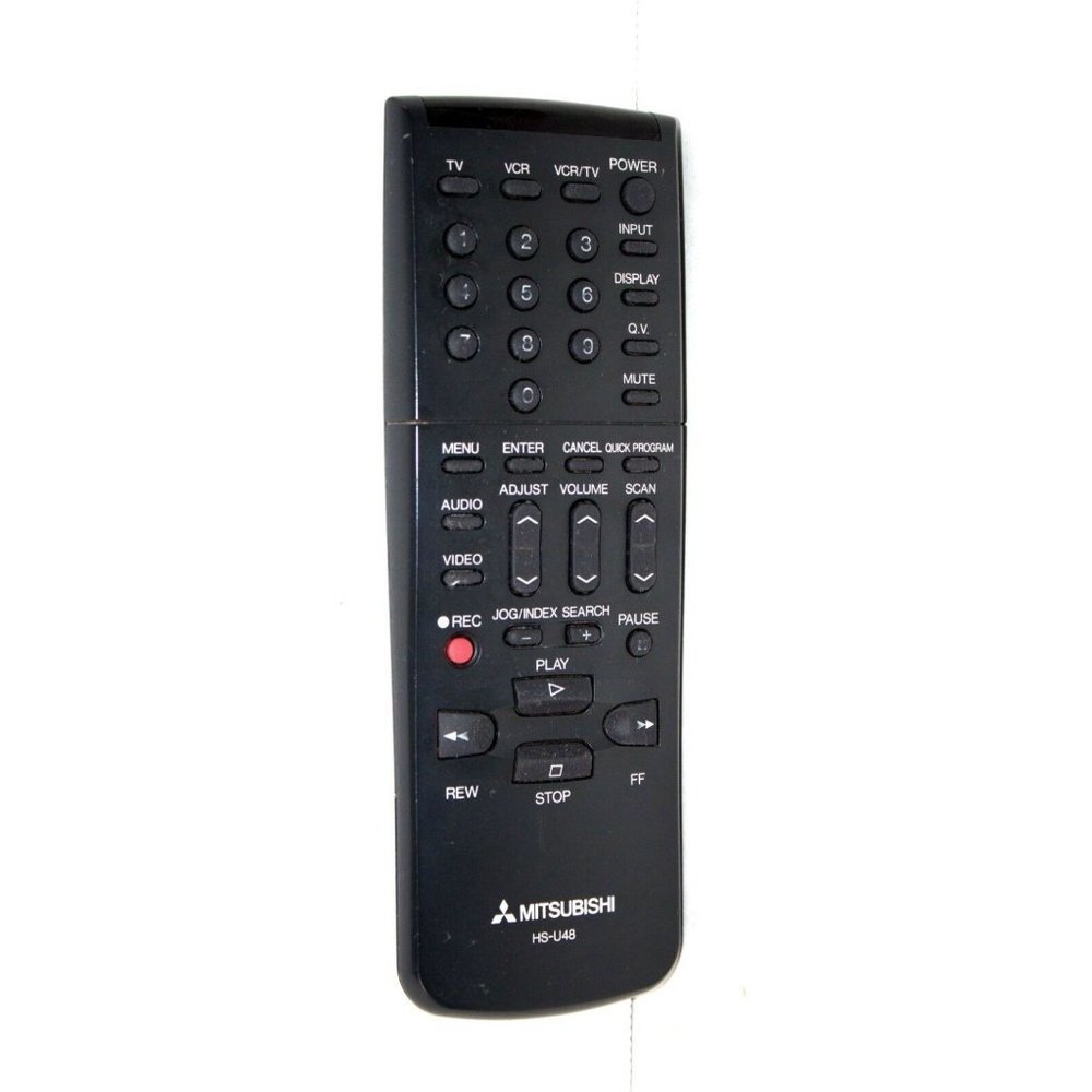 Mitsubishi HS-U48 OEM Original VCR Remote Control fits HSU48